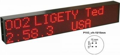 D-RTNM-P1V3-16x96-RO — табло — Табло и видеоэкраны